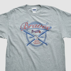 Atlanta Braves CSA 2002 T-shirt - Heather Gray Vintage