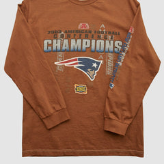 NFL New England Patriots Alstyle 2003 Long Sleeve T-shirt