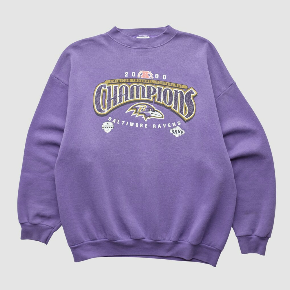 NFL Baltimore Ravens Tultex 2000 Pullover Sweatshirt