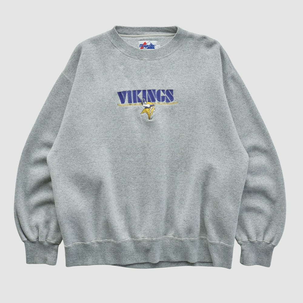 NFL Minnesota Vikings Majestic 2000s Pullover Sweatshirt