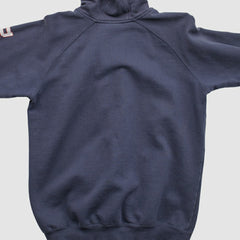 Boston Red Sox Genuine Merchandise 2000s Hooded Full Zip Sweatshirt - Navy Vintage