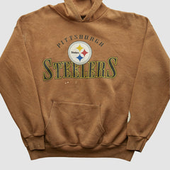 NFL Pittsburgh Steelers Lee Sport 2000s Hooded Pullover Sweatshirt