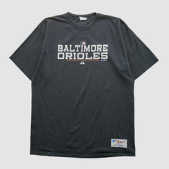 Baltimore Orioles Majestic 2006 T-shirt - Charcoal Vintage