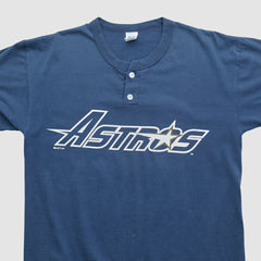Houston Astros Russell 2000s T-shirt - Navy Vintage