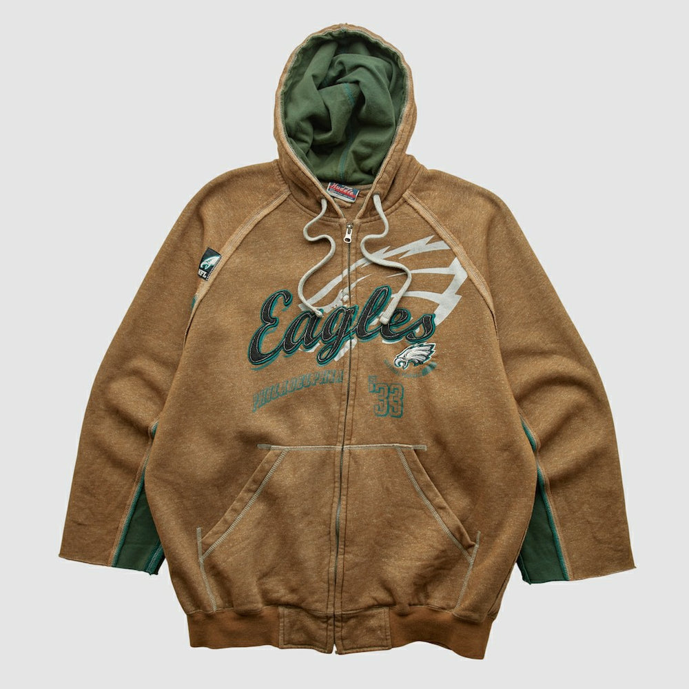 NFL Philadelphia Eagles NFL 2010s Hooded Full Zip Sweatshirt