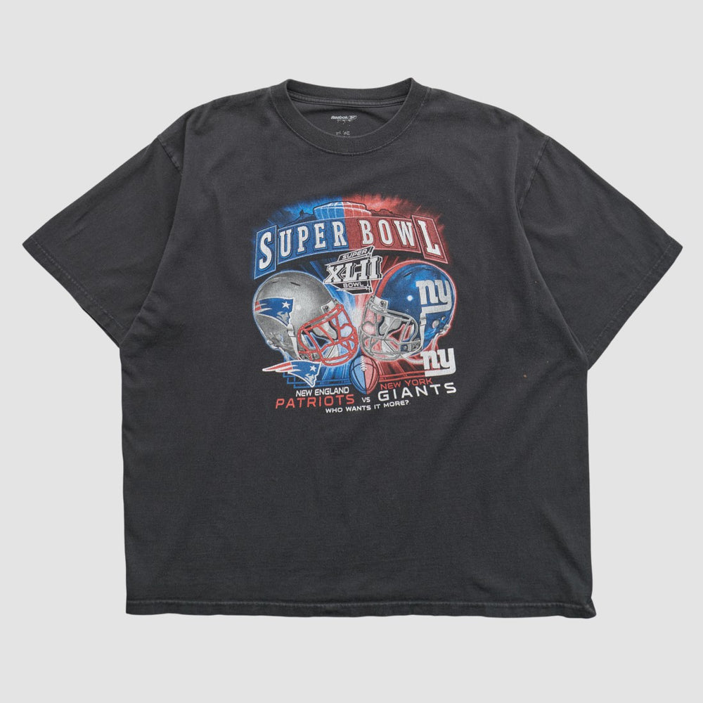 NFL New York Giants Super Bowl XLII Reebok 2008 T-shirt