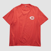 Cincinnati Reds Majestic 2000s T-shirt - Red Vintage