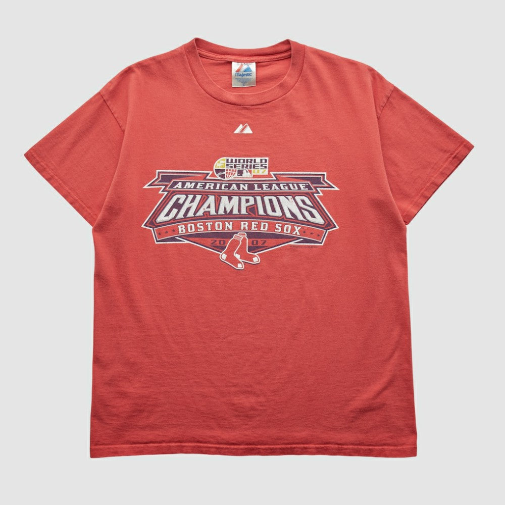 Boston Red Sox Majestic 2007 T-shirt - Red Vintage