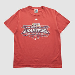 Boston Red Sox Majestic 2007 T-shirt - Red Vintage