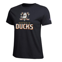 Anaheim Ducks Champion Women's Wordmark Lockup T-Shirt