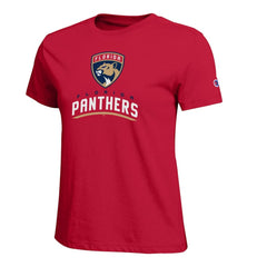 Florida Panthers Champion Women's Wordmark Lockup T-Shirt