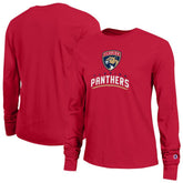 Florida Panthers Champion Women's Wordmark Lockup Long Sleeve T-Shirt