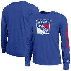 New York Rangers Champion Women's 2-Hit Long Sleeve T-Shirt