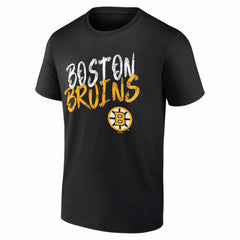 Boston Bruins Big & Tall Hustle Personalized Name & Number T-Shirt
