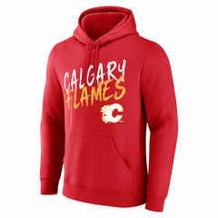Calgary Flames Hustle Personalized Name & Number Hoodie