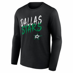 Dallas Stars Hustle Personalized Name & Number Long Sleeve T-Shirt