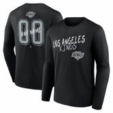 Los Angeles Kings Hustle Personalized Name & Number Long Sleeve T-Shirt