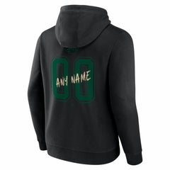 Minnesota Wild Big & Tall Hustle Personalized Name & Number Hoodie