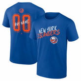 New York Islanders Big & Tall Hustle Personalized Name & Number T-Shirt