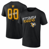 Pittsburgh Penguins Big & Tall Hustle Personalized Name & Number T-Shirt