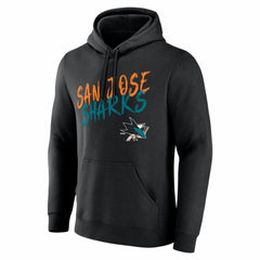 San Jose Sharks Big & Tall Hustle Personalized Name & Number Hoodie
