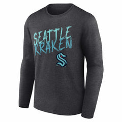 Seattle Kraken Hustle Personalized Name & Number Long Sleeve T-Shirt