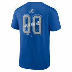 Tampa Bay Lightning Hustle Personalized Name & Number T-Shirt
