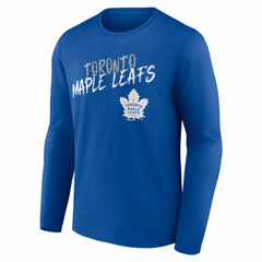 Toronto Maple Leafs Hustle Personalized Name & Number Long Sleeve T-Shirt