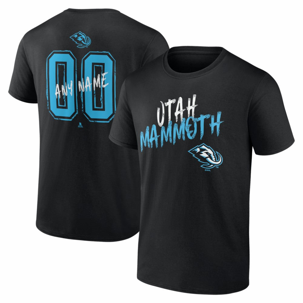 Utah Mammoth Big & Tall Hustle Personalized Name & Number T-Shirt
