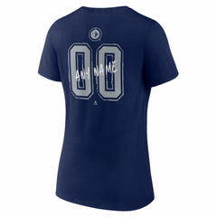 Winnipeg Jets Women's Hustle Personalized Name & Number V-Neck T-Shirt