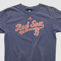 Boston Red Sox Adidas T-shirt - Navy Vintage