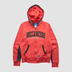 NFL Tampa Bay Buccaneers Reebok 2000s Hooded Full Zip Sweatshirt
