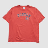 Boston Red Sox CSA 2000s T-shirt - Red Vintage