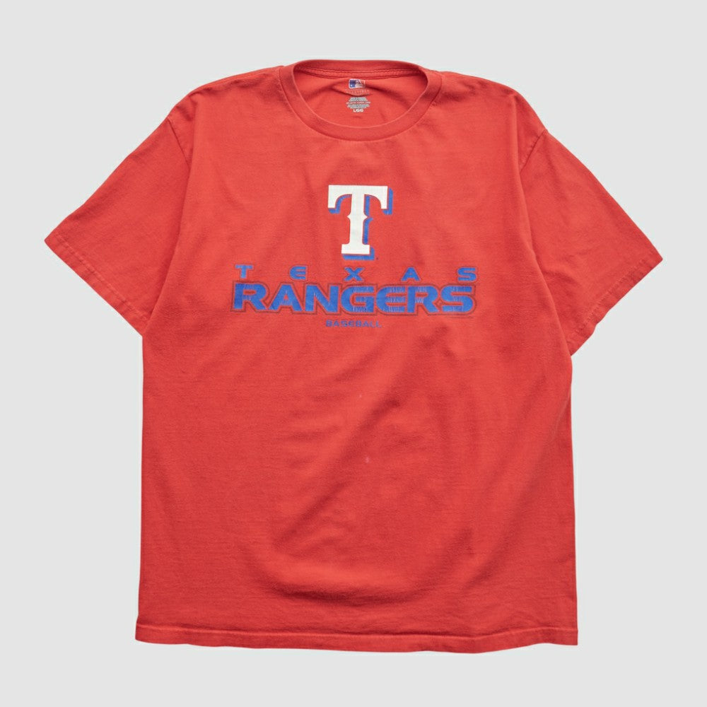 Texas Rangers Genuine Merchandise 2000s T-shirt - Red Vintage