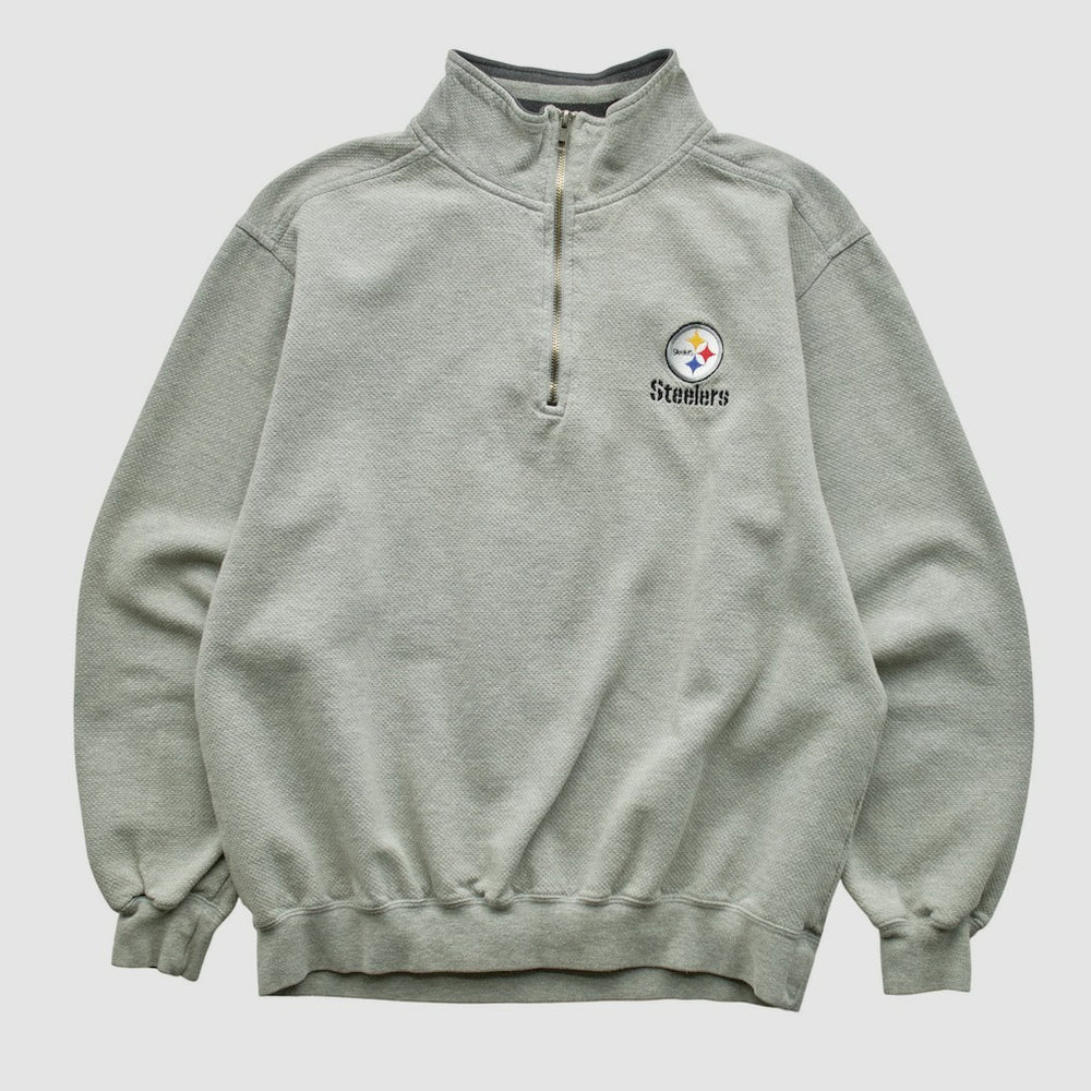 NFL Pittsburgh Steelers Lee Sport 90s 1/4 Zip Sweatshirt