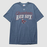 Boston Red Sox Majestic 2000s T-shirt - Blue Vintage