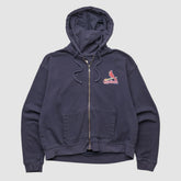 St. Louis Cardinals Gear For Sports 2010s Hooded Full Zip Sweatshirt - Navy Vintage