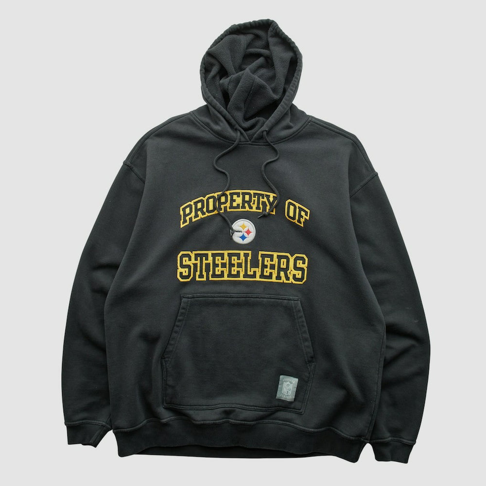NFL Pittsburgh Steelers Reebok 2000s Hooded Pullover Sweatshirt