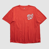 Washington Nationals Majestic 2000s T-shirt - Red Vintage