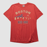 Boston Red Sox Genuine Merchandise 2000s T-shirt - Red Vintage