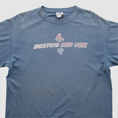 Boston Red Sox Lee Apparel 2000s T-shirt - Blue Vintage