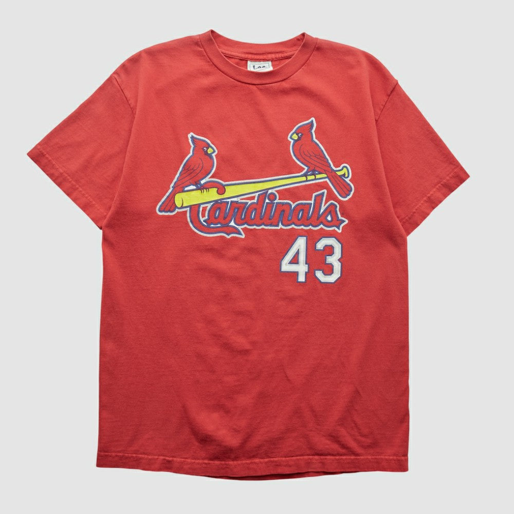 St. Louis Cardinals Lee Apparel 2000s T-shirt - Red Vintage