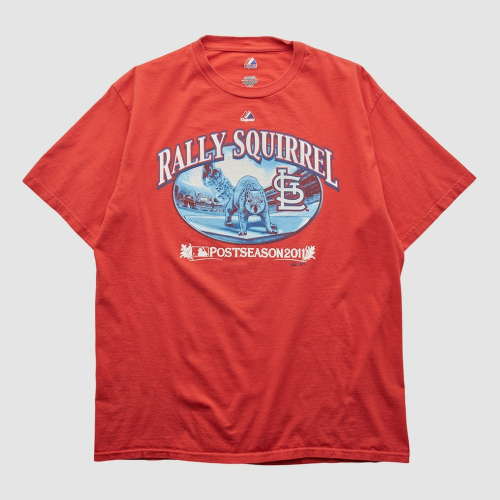 St. Louis Cardinals Majestic 2011 T-shirt - Red Vintage