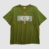 Boston Red Sox Adidas 2000s T-shirt - Olive Vintage