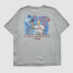 Atlanta Braves Majestic 2010 T-shirt - Heather Gray Vintage