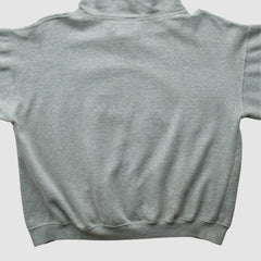 Chicago Cubs Stitches 2000s Hooded Pullover Sweatshirt - Heather Gray Vintage