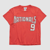 Washington Nationals Majestic 2000s T-shirt - Red