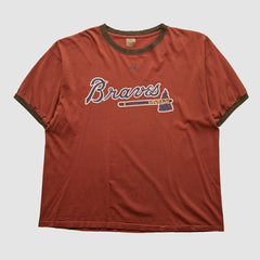 Atlanta Braves 2000s T-shirt - Red Vintage