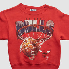 Chicago Bulls Lee Apparel 90s Pullover Sweatshirt - Red Vintage | Vintage discount