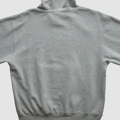 New York Yankees Majestic 2000s Hooded Pullover Sweatshirt - Heather Gray Vintage